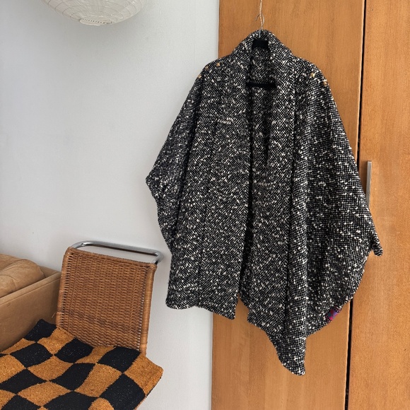 DESIGNER COAT MARC JACOB WOOL FABRIC - Picture 1 of 4